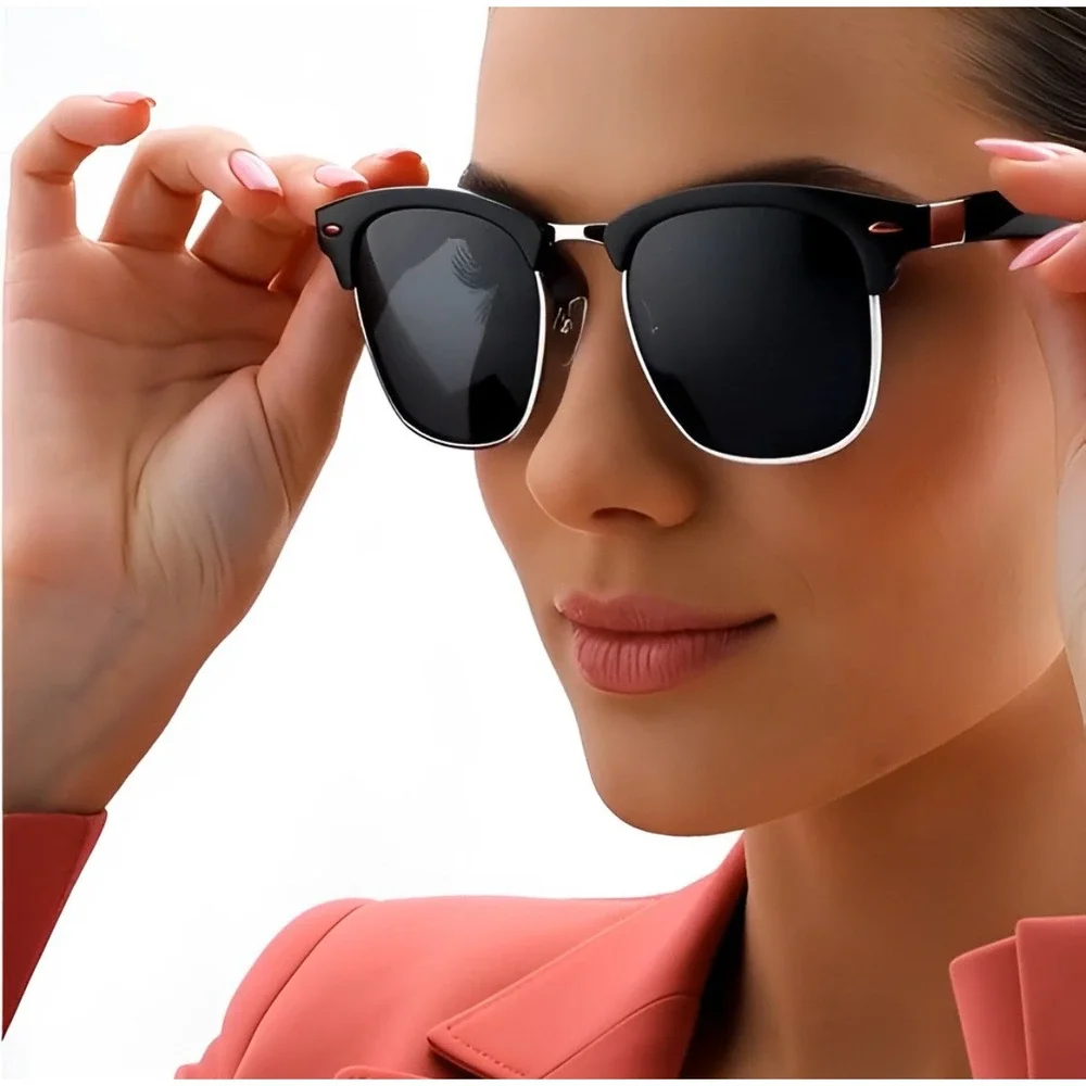 Sunglasses Classic Retro Driving Women‎ UV Protection Black Polarized Gafas 2026